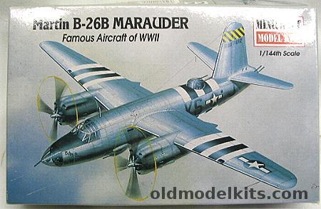 Minicraft 1/144 Martin B-26B Marauder, 14406 plastic model kit